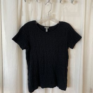 J.Jill stretch black tee